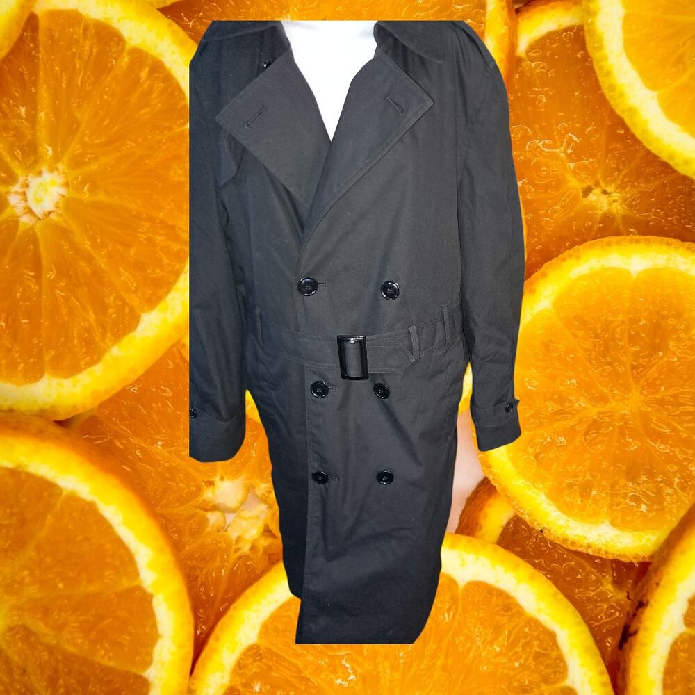 American Apparel Men's The Perfect Fit DLA All Weather Retreat Peacoat‎ Size 40L